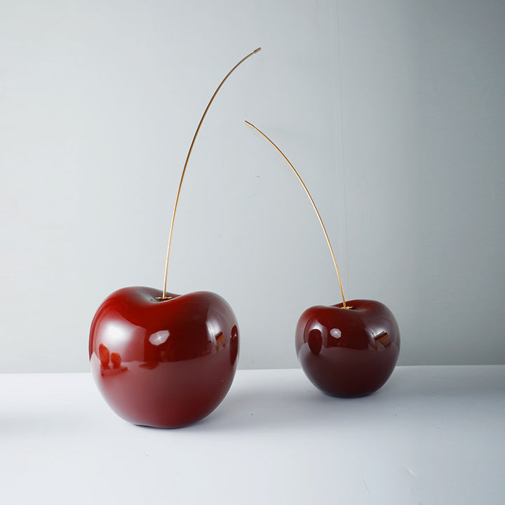 Dekorative Kirschfrucht Skulptur