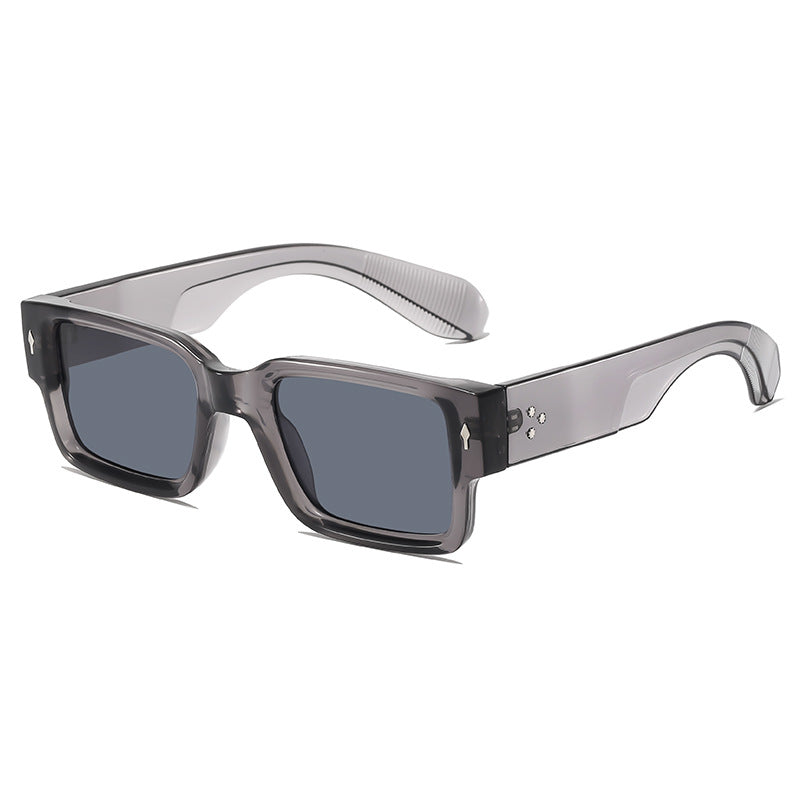 Moderne Minimalistische Quadratische Sonnenbrille Karnz