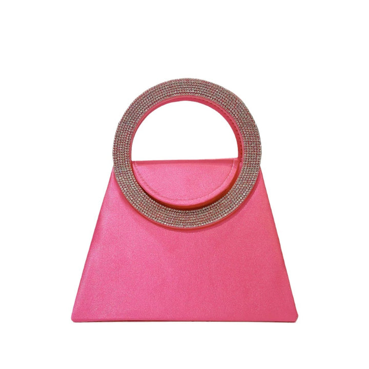 Elegante Handtasche mit Strassgriffen