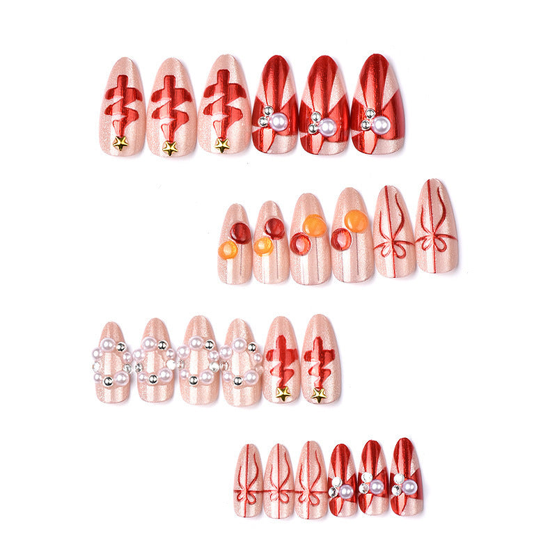 Glamouröse Kunstnägel-Set Karnz