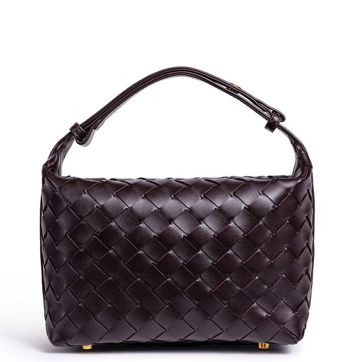 Gewebte Leder-Handtasche Karnz