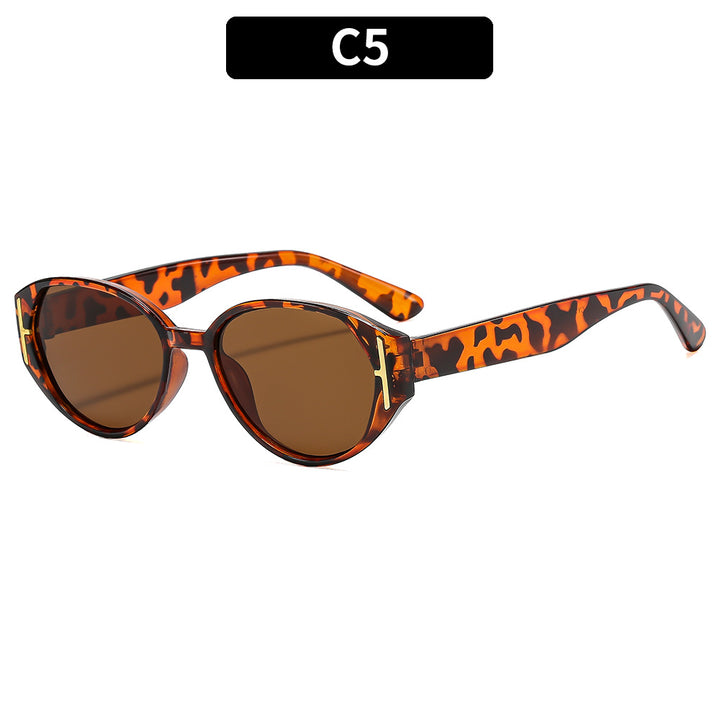 Schlanke Katzenaugen-Sonnenbrille