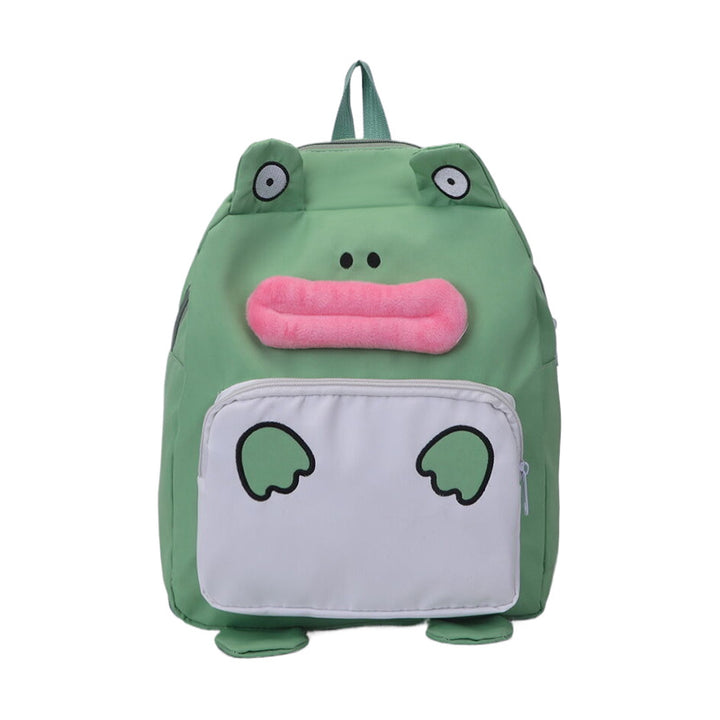 Kinder Plüsch Frosch Rucksack Karnz