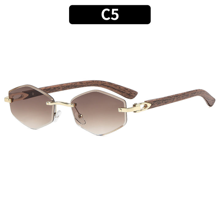 Multifunktionale sechseckige Mode-Sonnenbrille