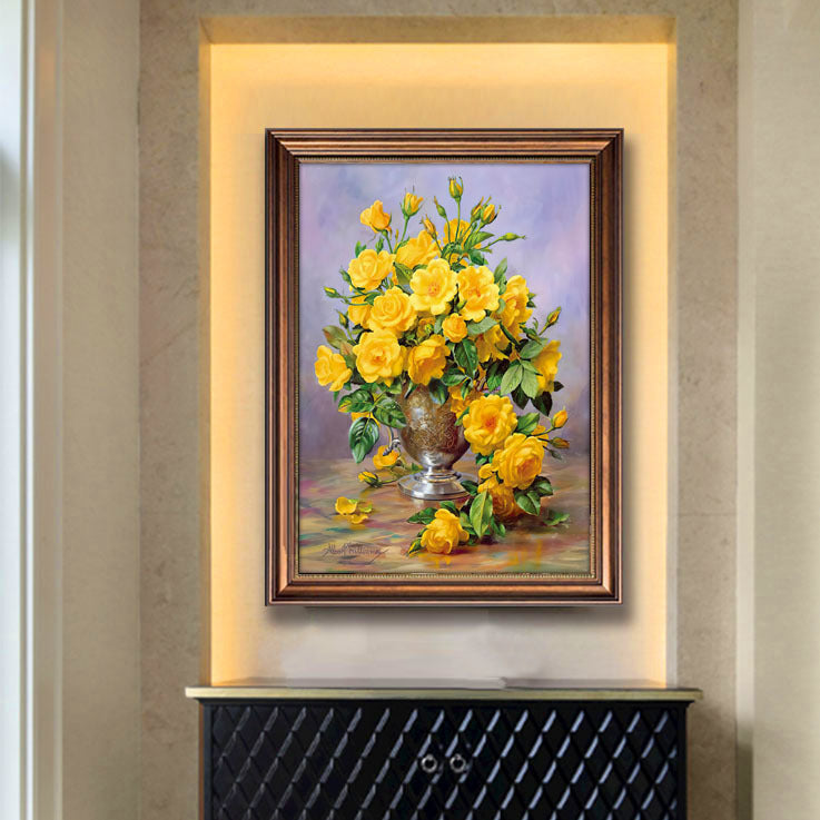 Florales Stillleben Kunstwerk