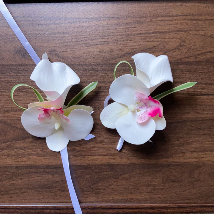 Elegante Orchideen Blumencorsage
