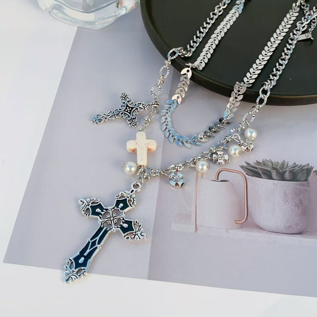 Schicht-Cross-Anhänger-Kette Karnz