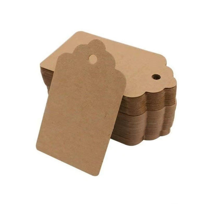 Umweltfreundliche Kraftpapier-Hangtags Karnz