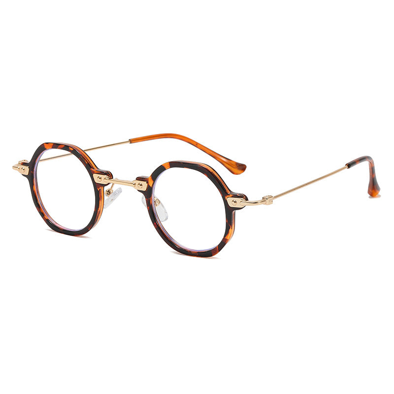 Damen Designer-Sonnenbrille mit hexagonalem Rahmen und luxuriösen Metallakzenten Karnz