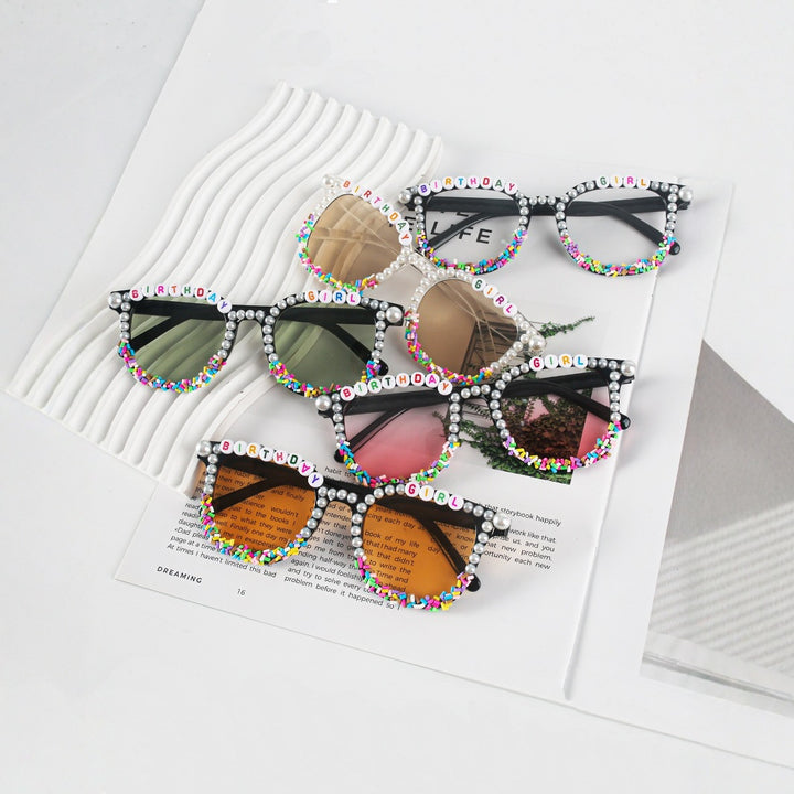 Dekorative Statement-Sonnenbrille Karnz