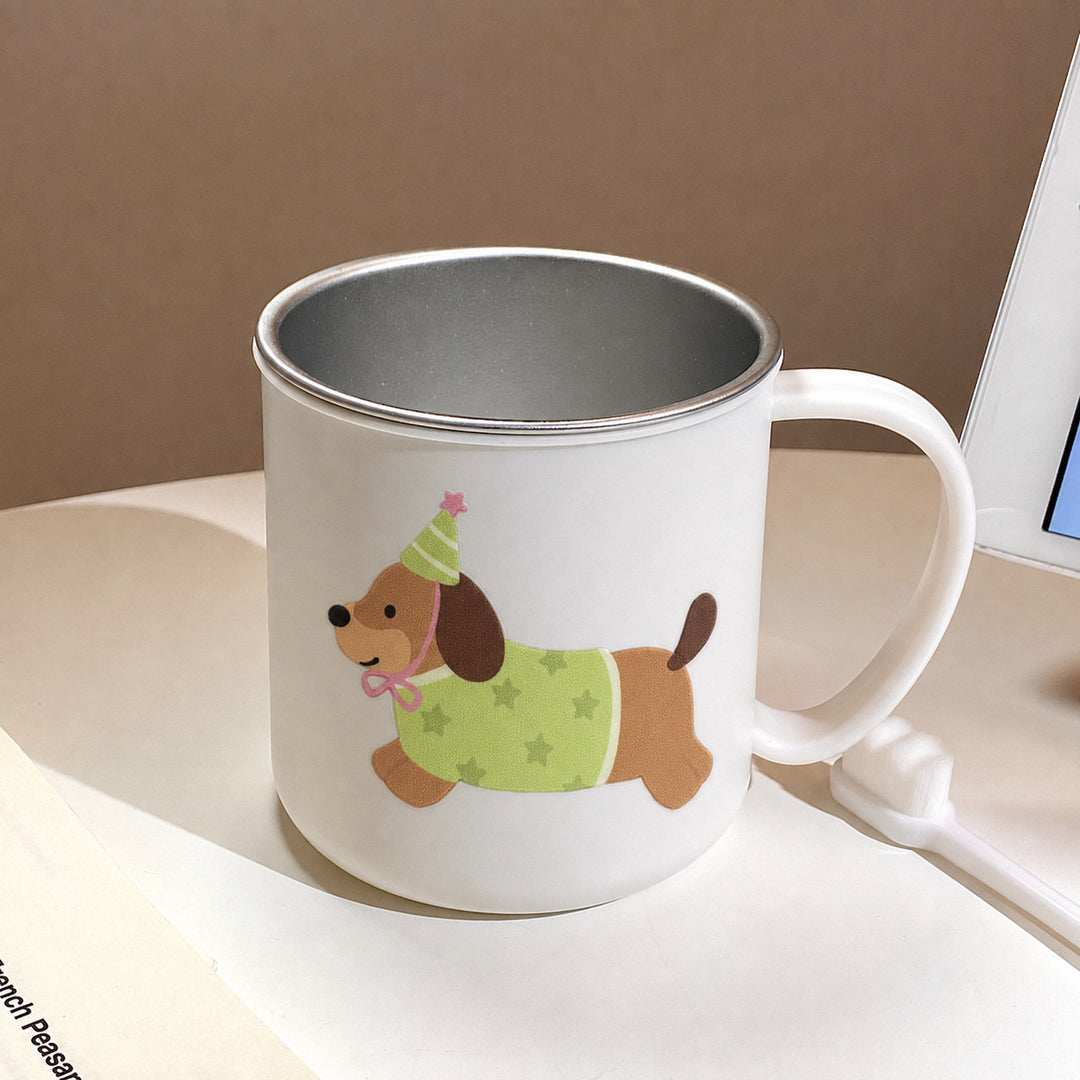 Keramiktasse mit Charmantem Hundemotiv Karnz