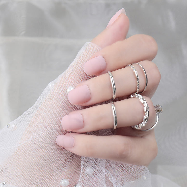 Matte Press-On Nagelset Karnz