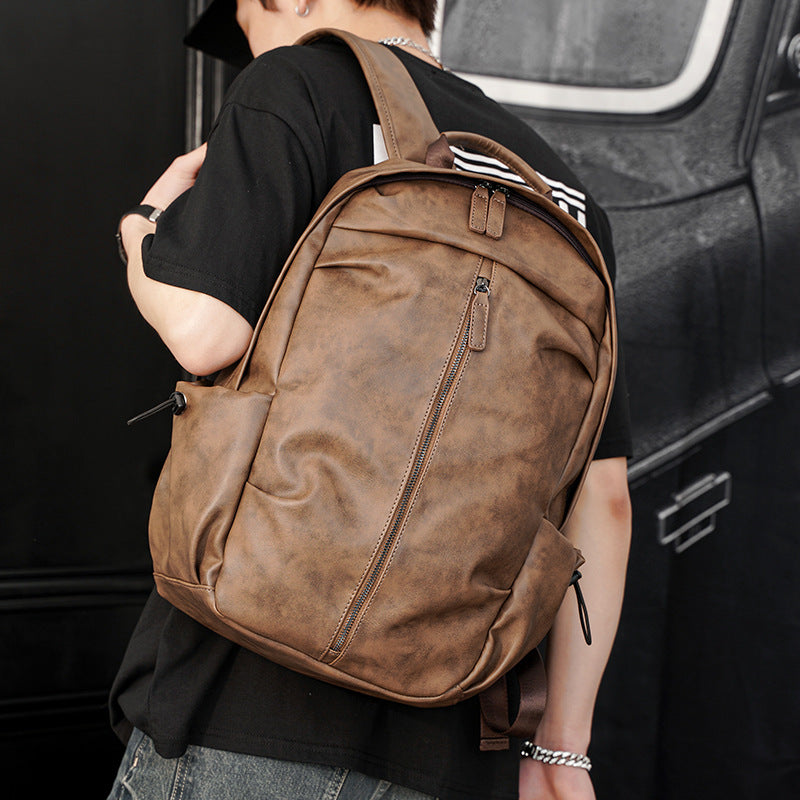 Eleganter Rucksack Aus Robustem Kunstleder mit Multifunktionalen Fächern Karnz