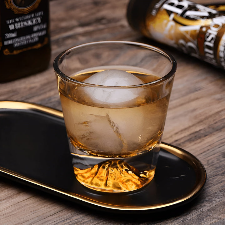 Whiskygläser mit Fuji-Motiv – Elegantes Set für Kenner