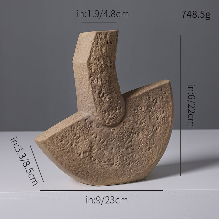 Künstlerische Keramik Skulptur Karnz