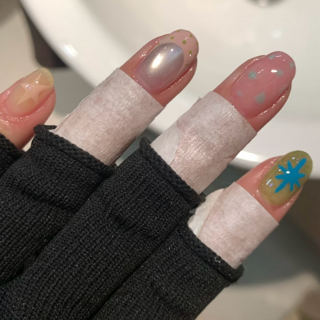 Verspielt Entworfen Press-On Nagelset