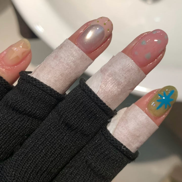 Verspielt Entworfen Press-On Nagelset