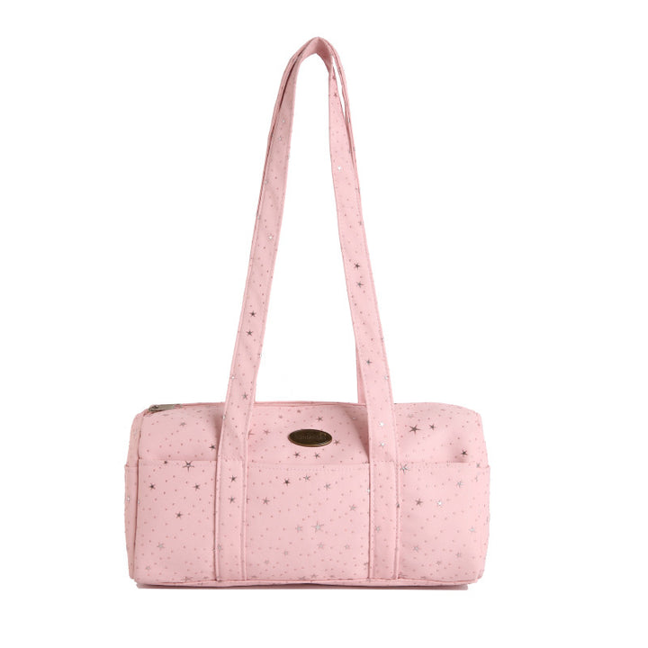 WoStylish Star-Beschmückte Schultertasche Karnz