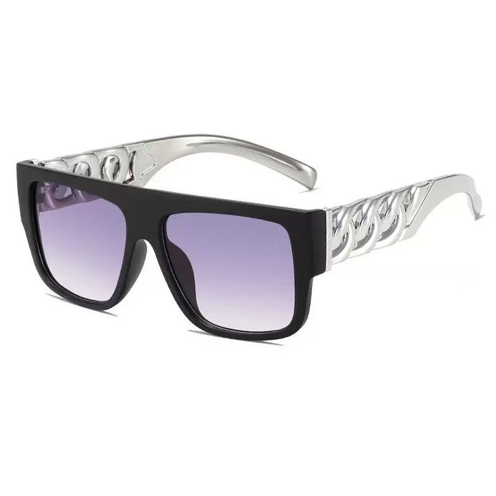Bold Retro Rahmen Sonnenbrille Karnz