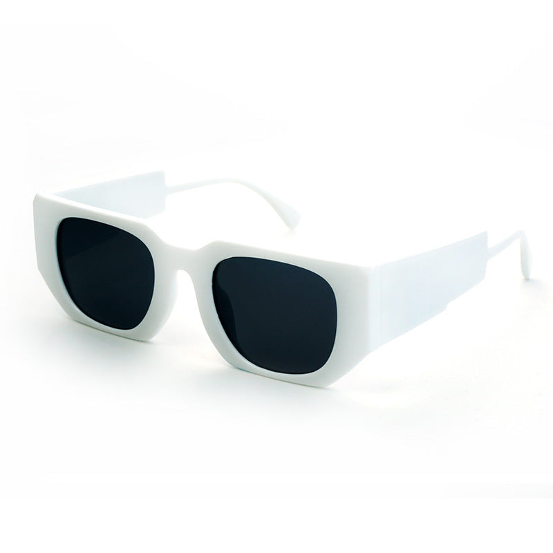 Damen Modische Sonnenbrille mit kantigem Rahmen und UV-Schutz Karnz