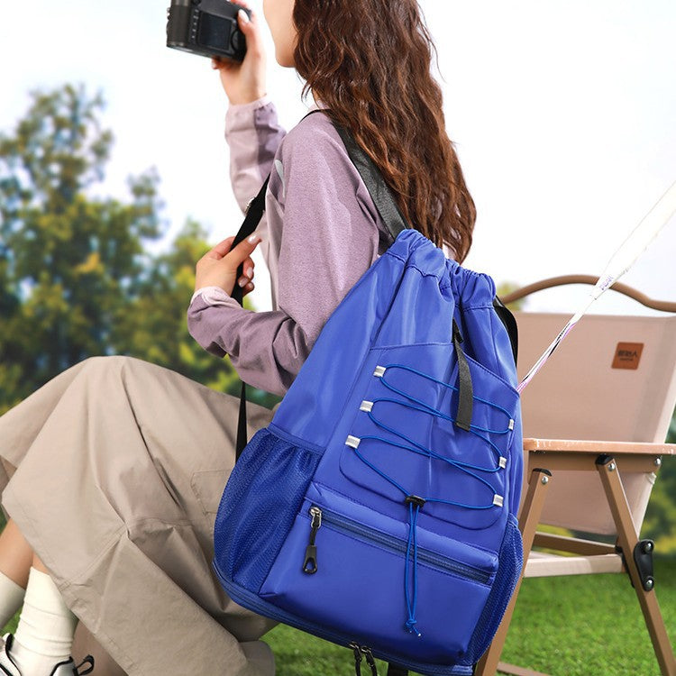 Leichter Drawstring Sport Rucksack Karnz