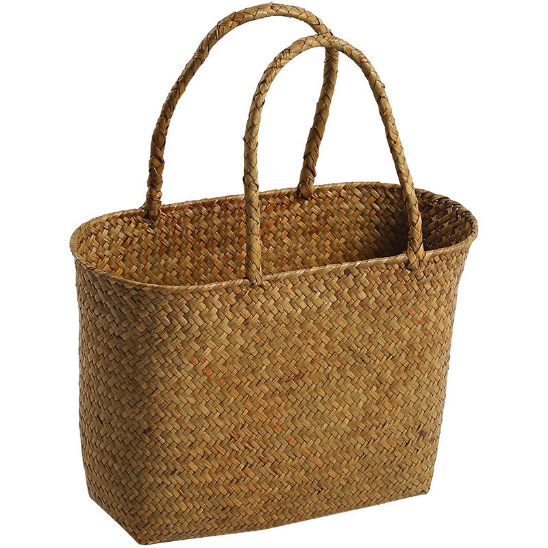 Unisex Einkaufstasche aus geflochtenem Naturmaterial Karnz