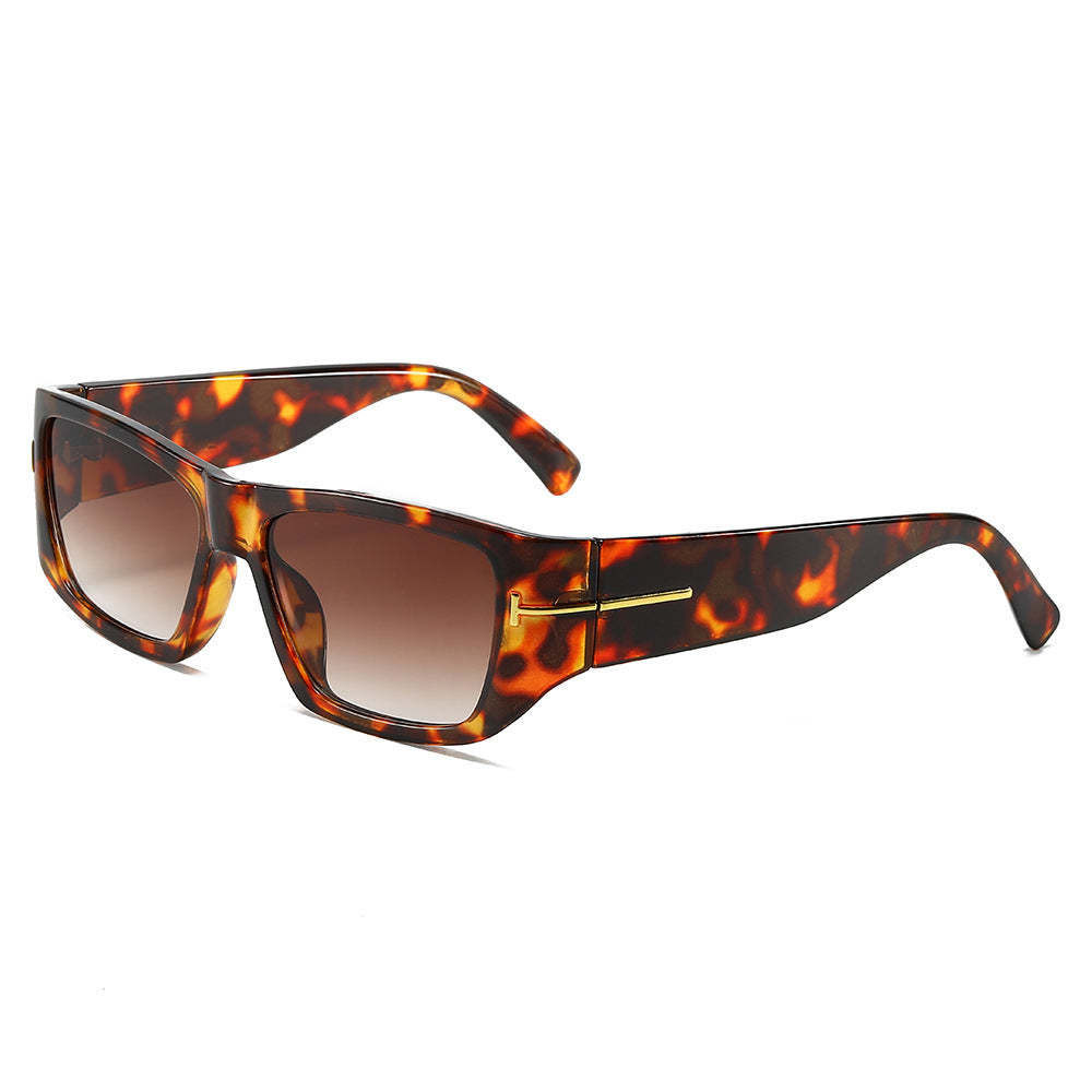 Retro-Inspirierte Übergroße Quadratische Sonnenbrille Karnz