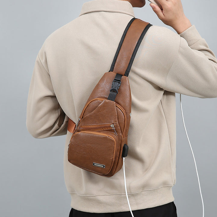 Multi-Fach Stylish Sling Bag Karnz