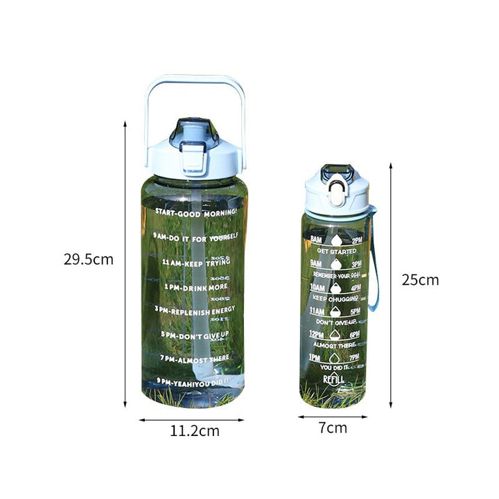 Damen Motivierende Wasserflasche Karnz