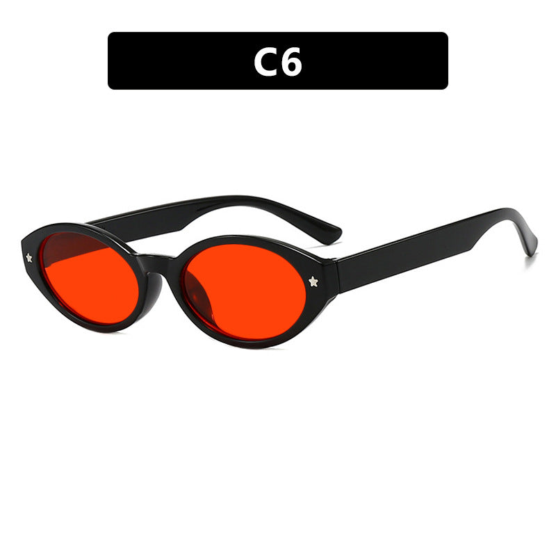 Damen Cat-Eye Sonnenbrille mit elegantem Tragetaschen-Design Karnz