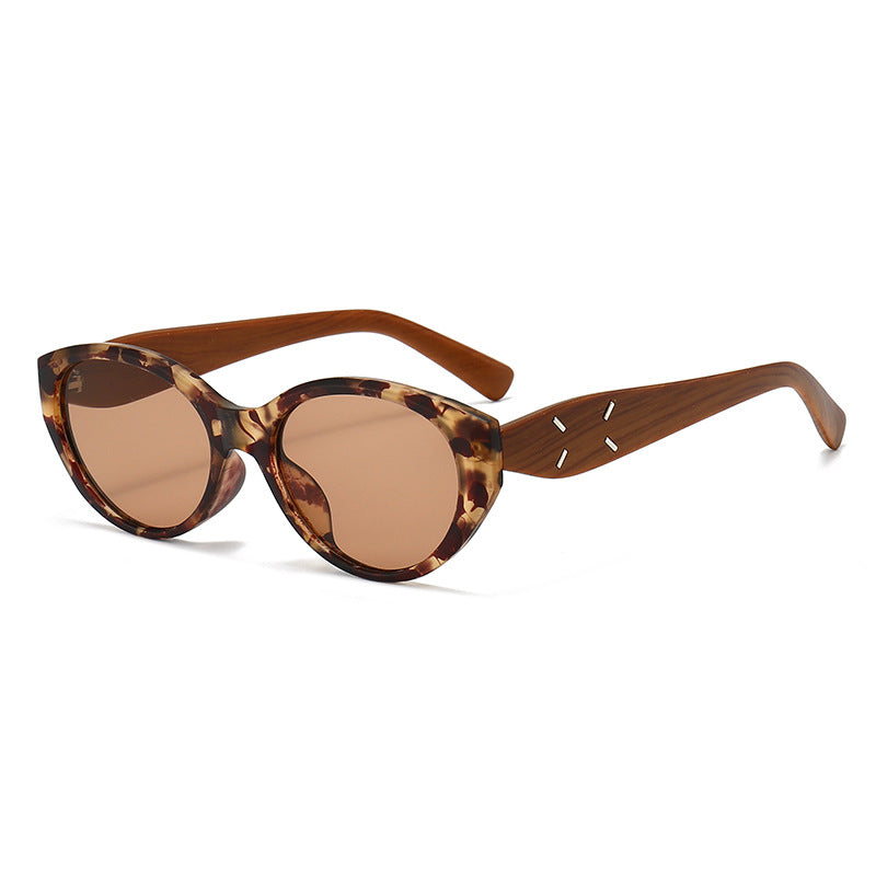 Retro Katzenaugen-Sonnenbrille