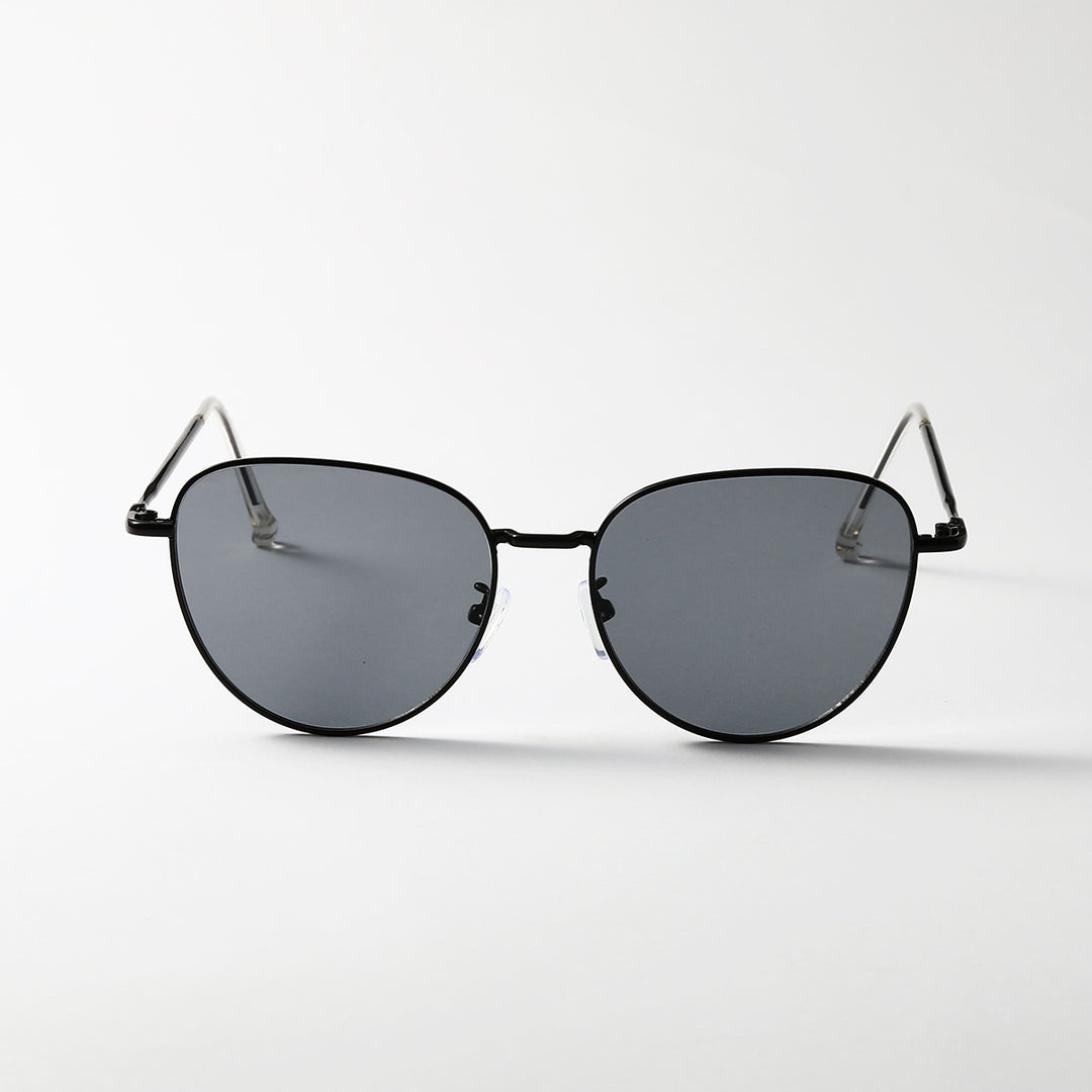Damen modische Sonnenbrille mit filigranem Metallrahmen Karnz