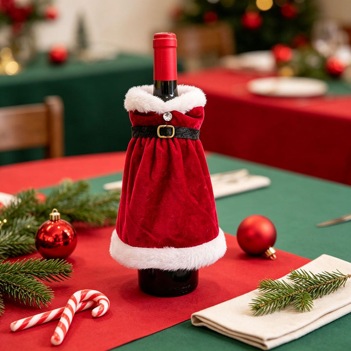 Weihnachtsflascheverkleidung