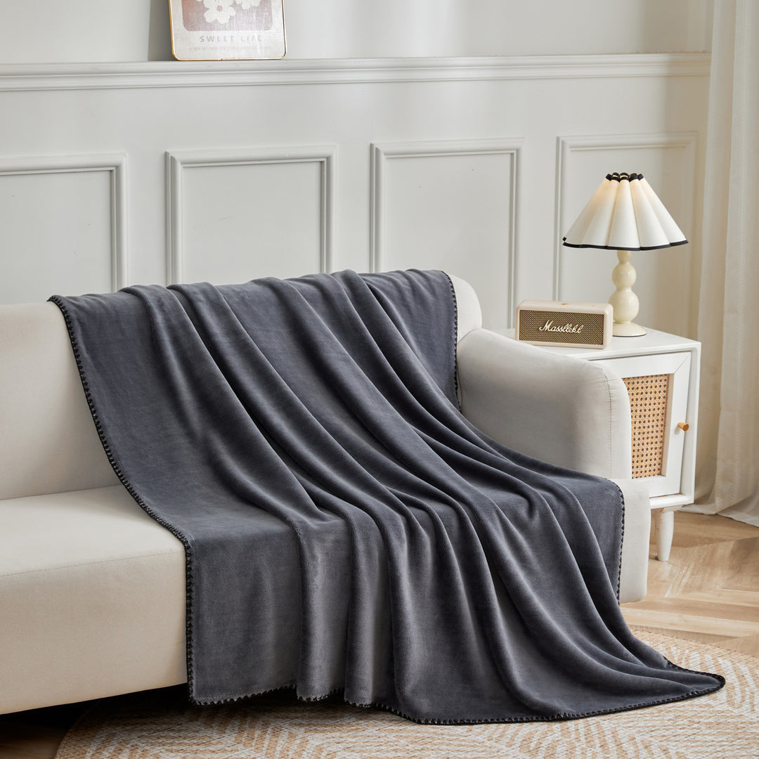 Ultraweiches Fleece-Wurfdecke