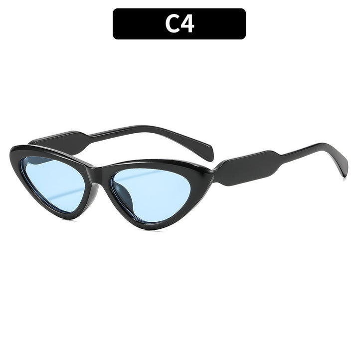 Cat-Eye-Sonnenbrille mit einzigartigem Schildpatt-Rahmen