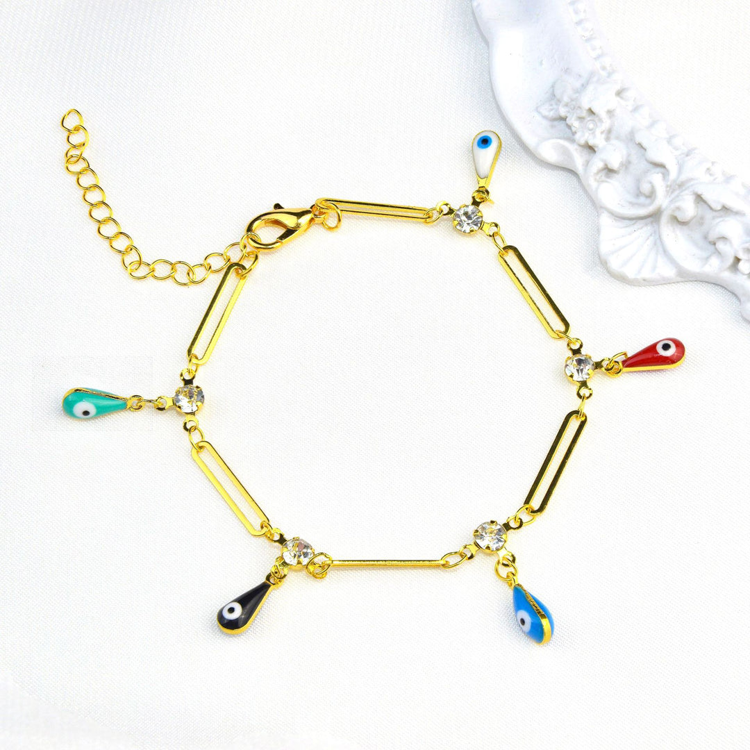 Künstlerisches Eye Charm Armband Karnz