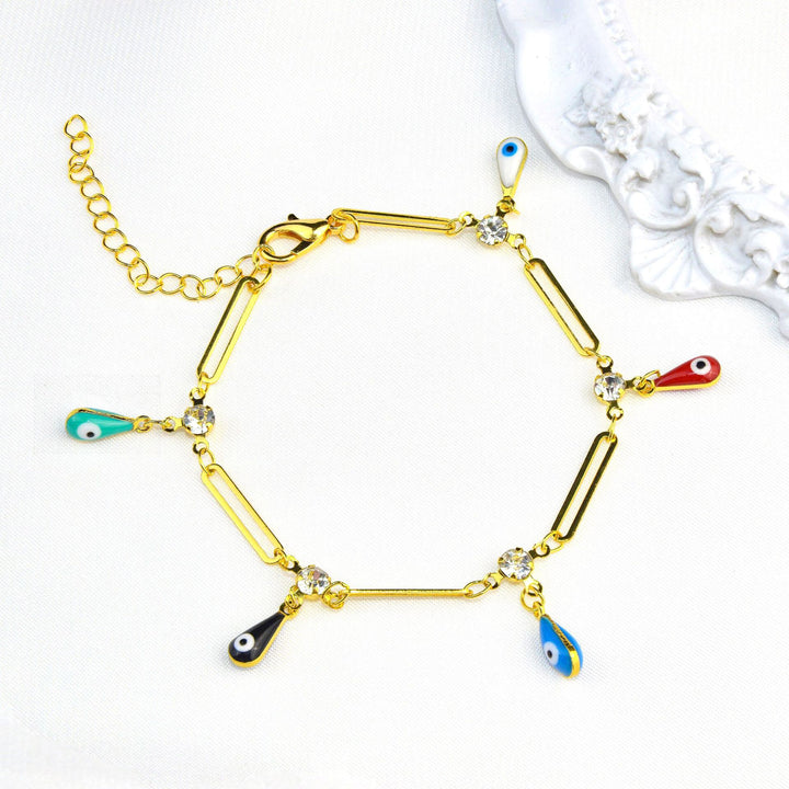 Künstlerisches Eye Charm Armband Karnz