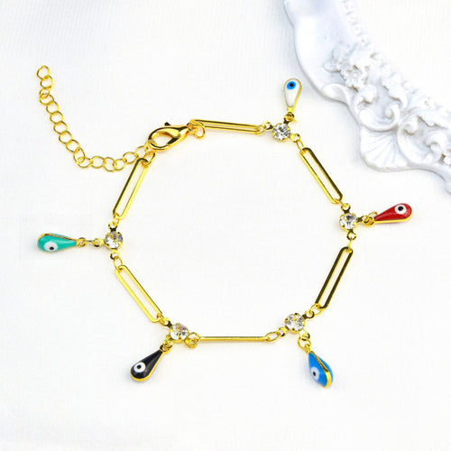 Künstlerisches Eye Charm Armband Karnz