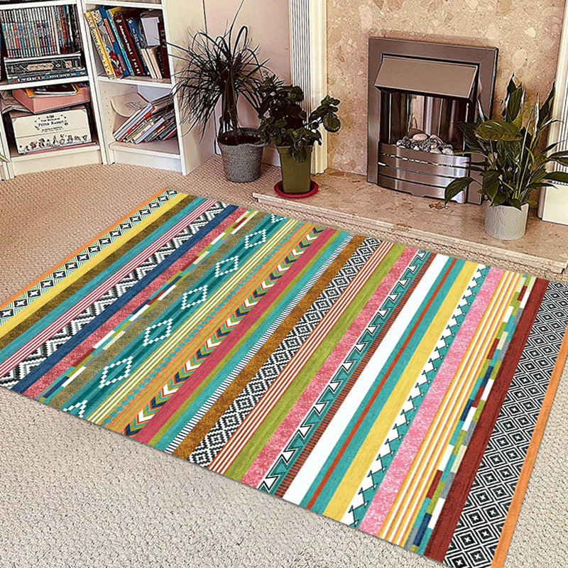 Vintage geometrisches Muster Teppich
