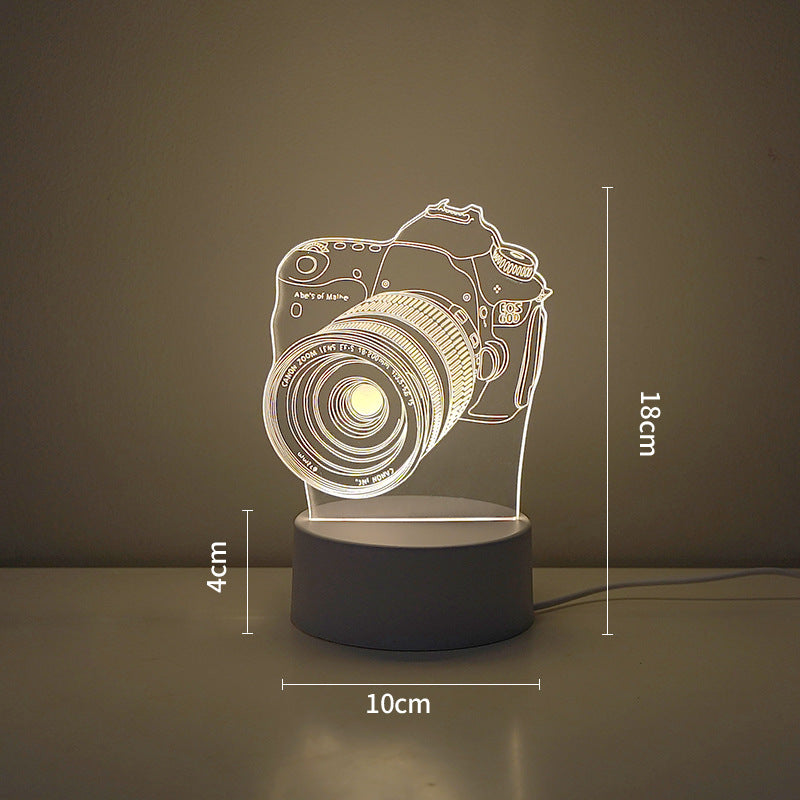 LED Tiger Figur Dekorative Lampe