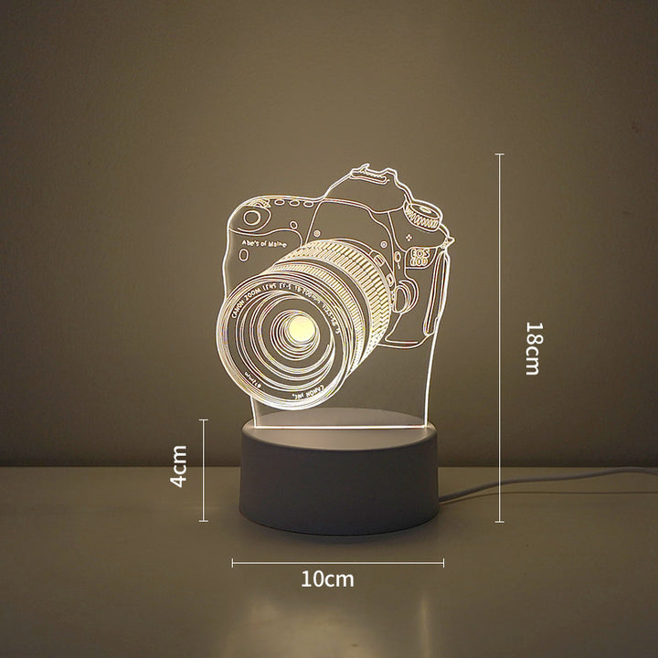 LED Tiger Figur Dekorative Lampe
