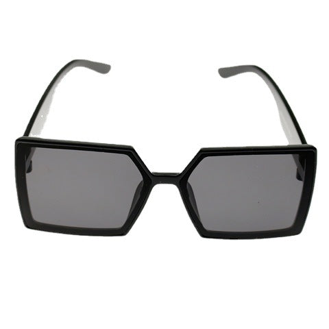 Damen Modische Oversized-Sonnenbrille mit kantigem Design Karnz