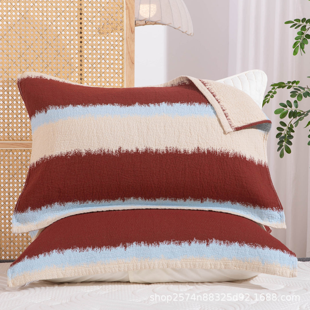 Damen Kissenbezug mit filigranem Blumenmotiv Karnz