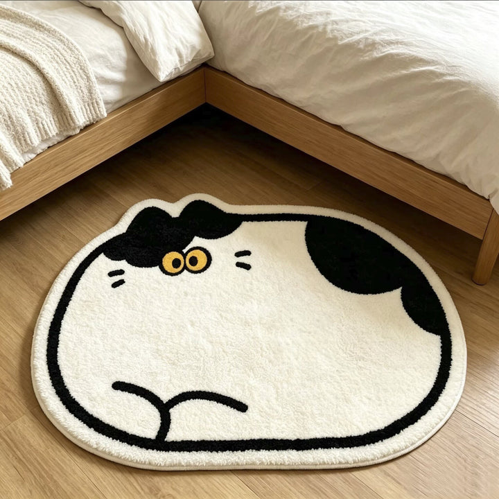 Süße katzen-themed Plüsch-Bereichsmatte