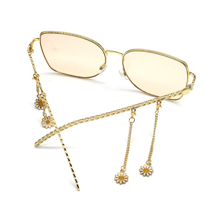 Florale Kettenbrille Halter Karnz