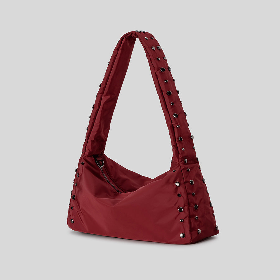 Nieten Hobo Tasche