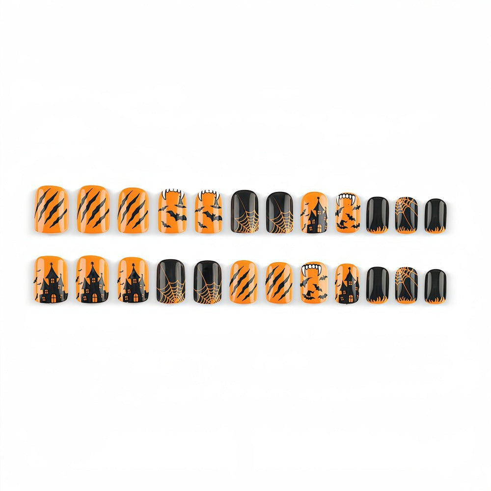Kreatives Halloween Kunstnagel-Set Karnz