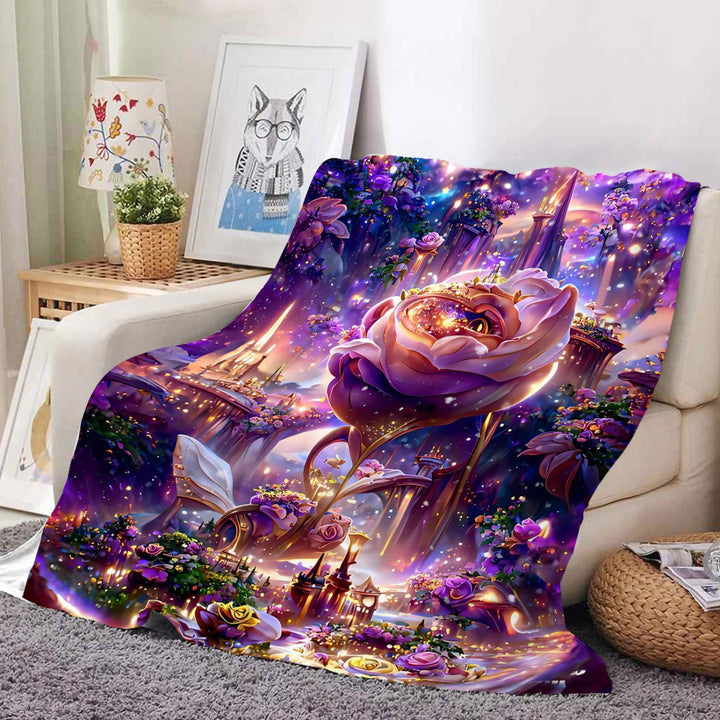 Künstlerischer Fantasy-Landschafts-Teppich