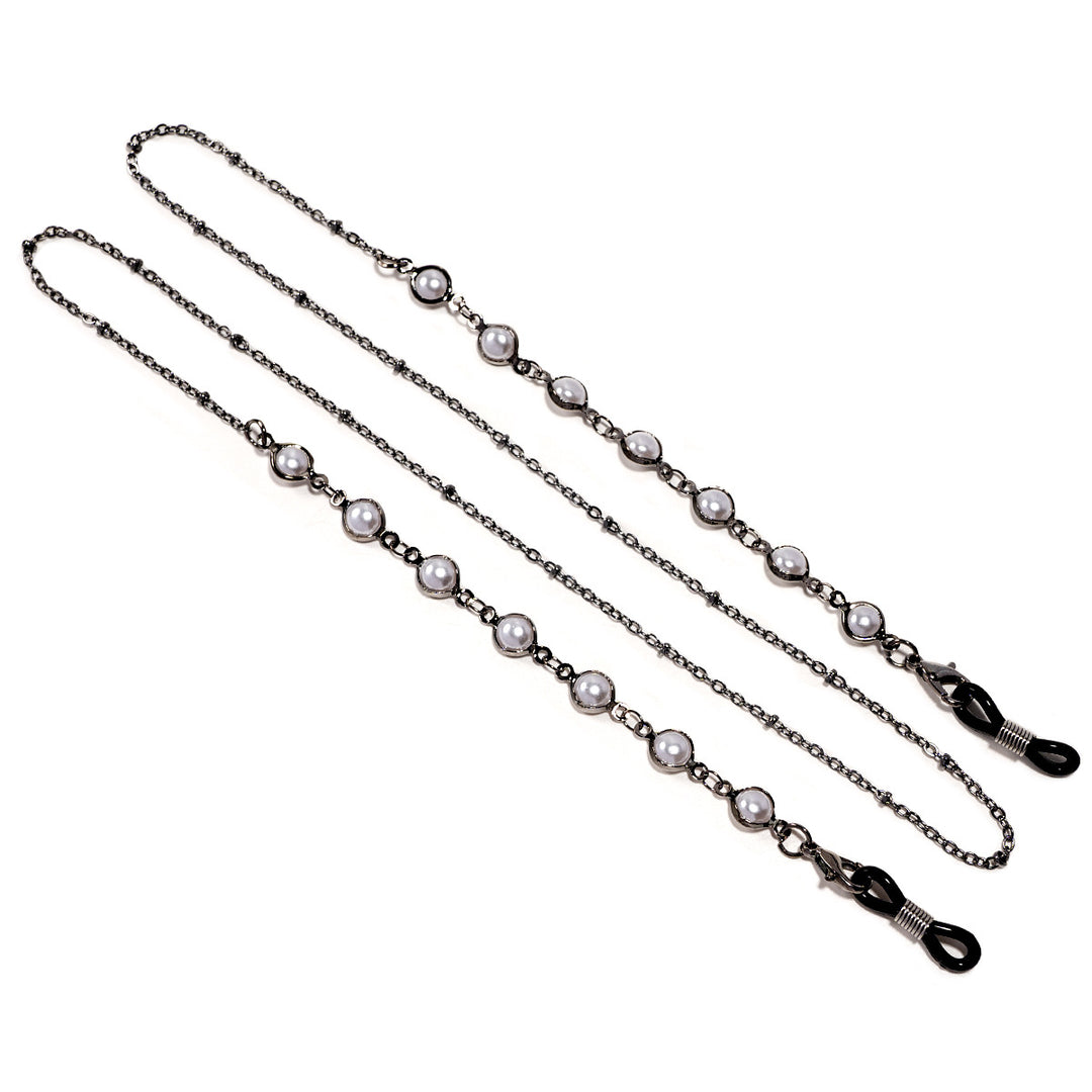 Elegante perlenverzierte Brillenleine Karnz