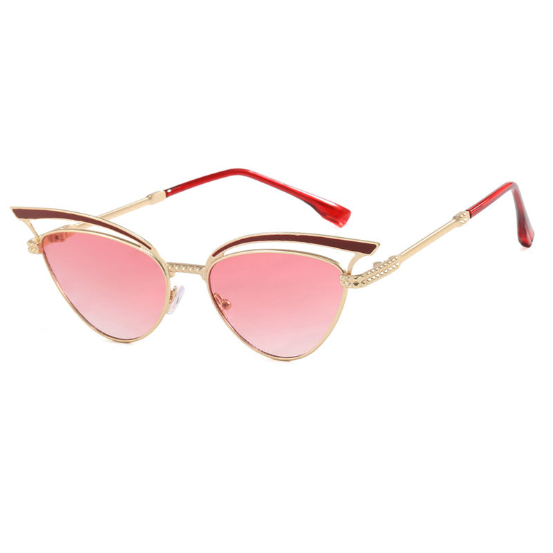 Damen Cat-Eye Brille mit filigranem Designelement Karnz